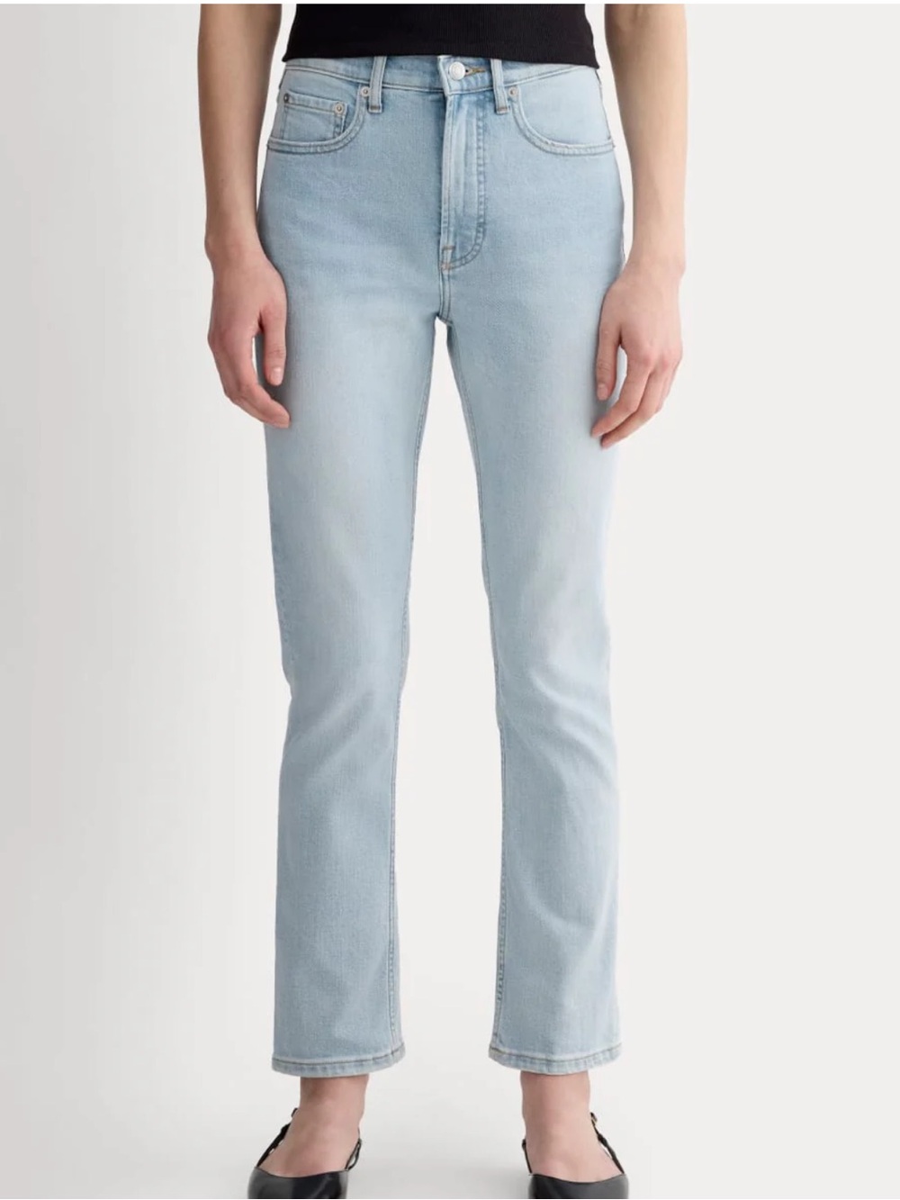 Everlane The Original Cheeky Jean Size 32 Light Wash